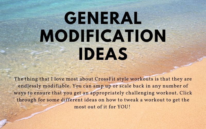 General  Modification Ideas